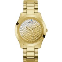 Watch Guess Woman CRUSH in Steel yellow gold plated GW0020L2 - GW0020L2